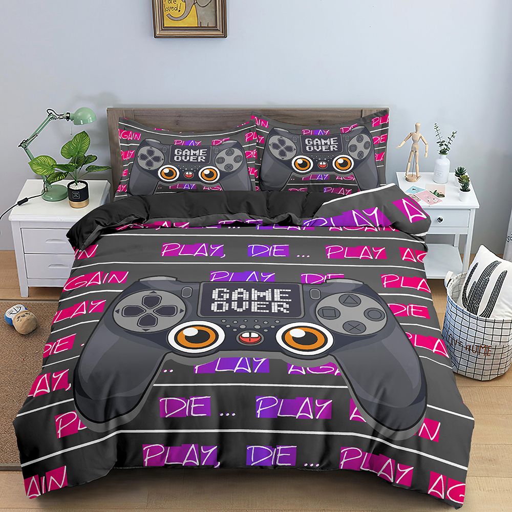 New Gamepad Bedding Set Queen Size Duvet Cover Creative Pi-Mart