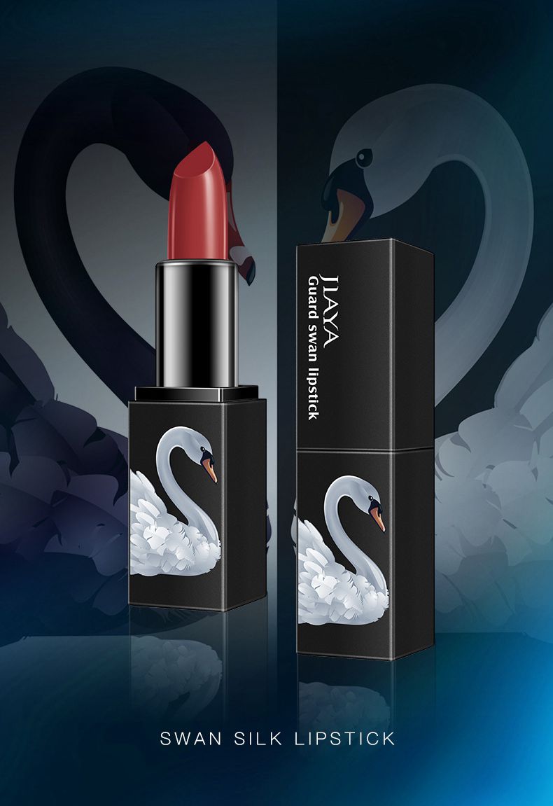 Black And White Swan Makeup Set Cushion bb Cream Makeup Powder Lipstick Seven-piece Gift Box For Beginners Pi-Mart