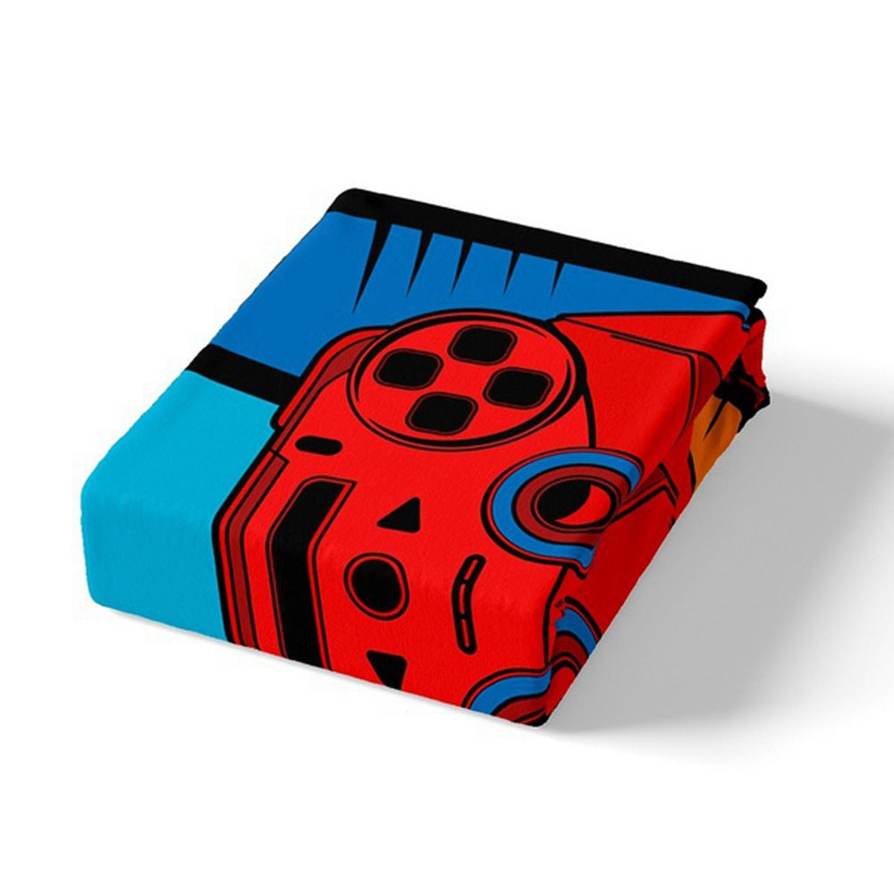 Mobile Game Elements 3D Digital Printing Duvet Cover Pi-Mart