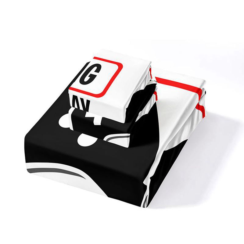Mobile Game Elements 3D Digital Printing Duvet Cover Pi-Mart