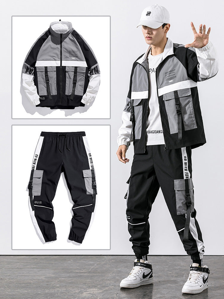 Korean Student Ins New Men's Japanese Style Jacket Pi-Mart