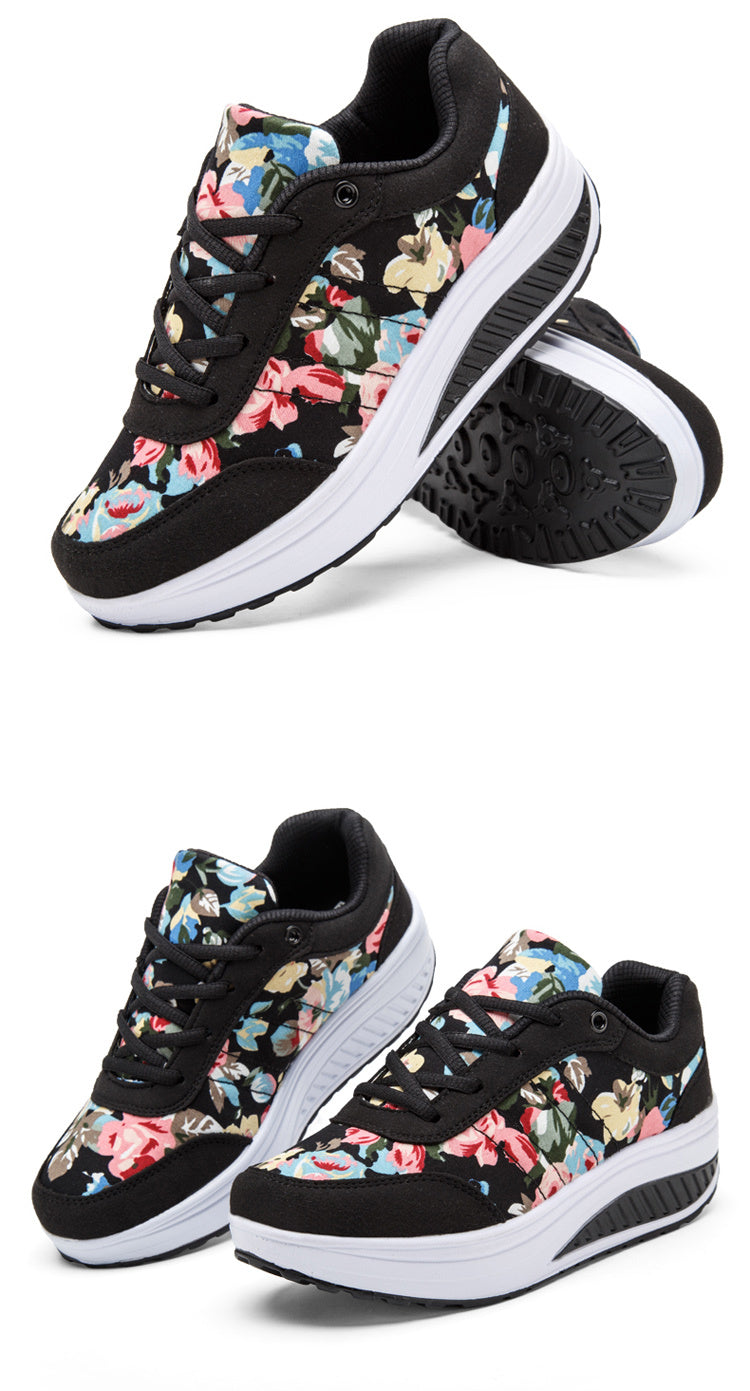 Swing Shoes Platform Sneakers Running Shoes Pi-Mart