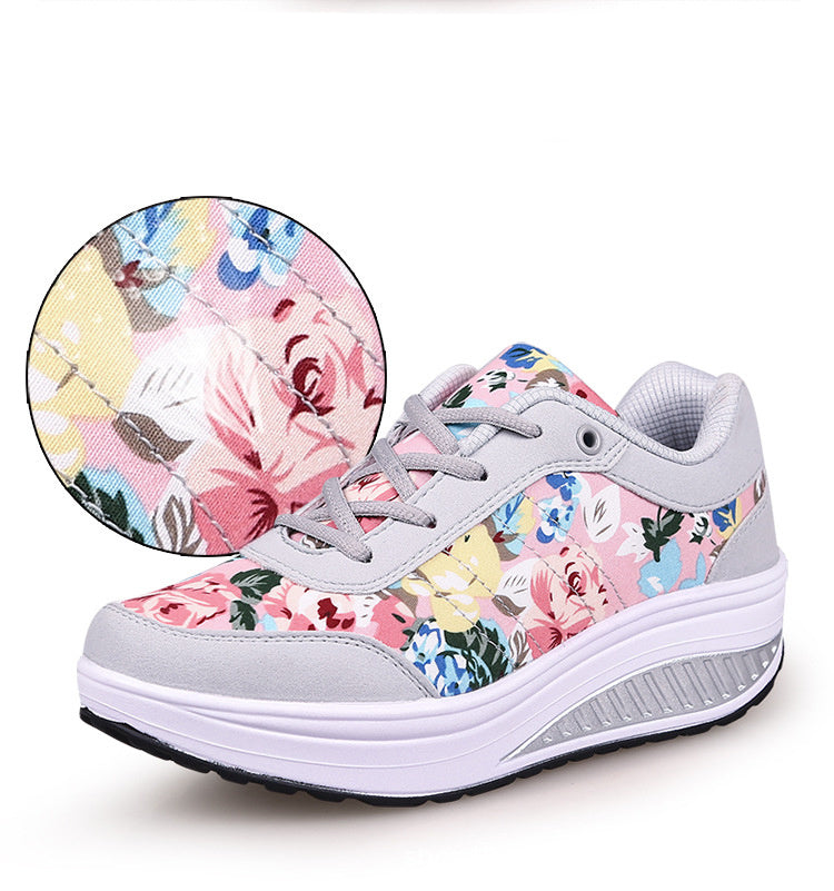 Swing Shoes Platform Sneakers Running Shoes Pi-Mart