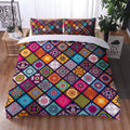 Mandala Bedding Quilt Cover Pillowcase Digital Printing Three-Piece Set Pi-Mart
