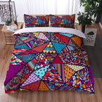 Mandala Bedding Quilt Cover Pillowcase Digital Printing Three-Piece Set Pi-Mart