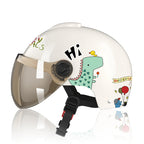 Children's Cartoon Electric Battery Car Helmet