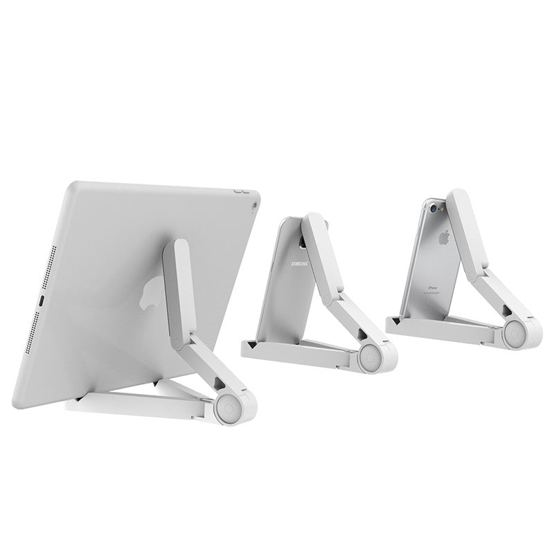 Compatible with Apple, Lazy Stand Ipad Stand Triangle Folding Plastic Stand Mobile Phone Tablet Universal Stand Pi-Mart