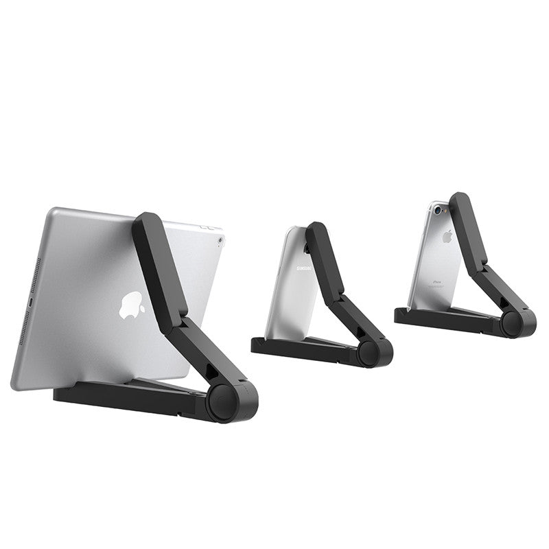 Compatible with Apple, Lazy Stand Ipad Stand Triangle Folding Plastic Stand Mobile Phone Tablet Universal Stand Pi-Mart