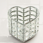 Crystal Brush Holder Cosmetic Brush Storage Bucket Pi-Mart