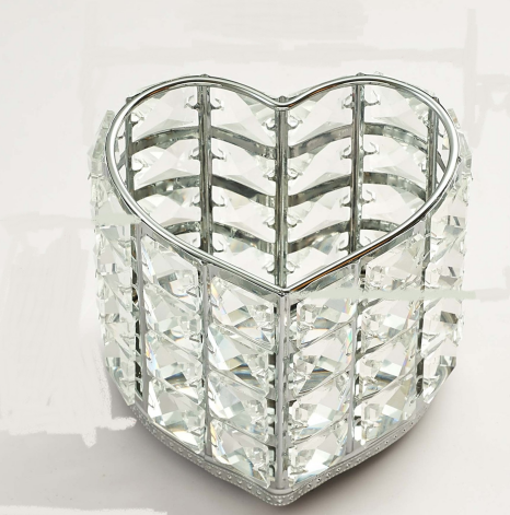 Crystal Brush Holder Cosmetic Brush Storage Bucket Pi-Mart