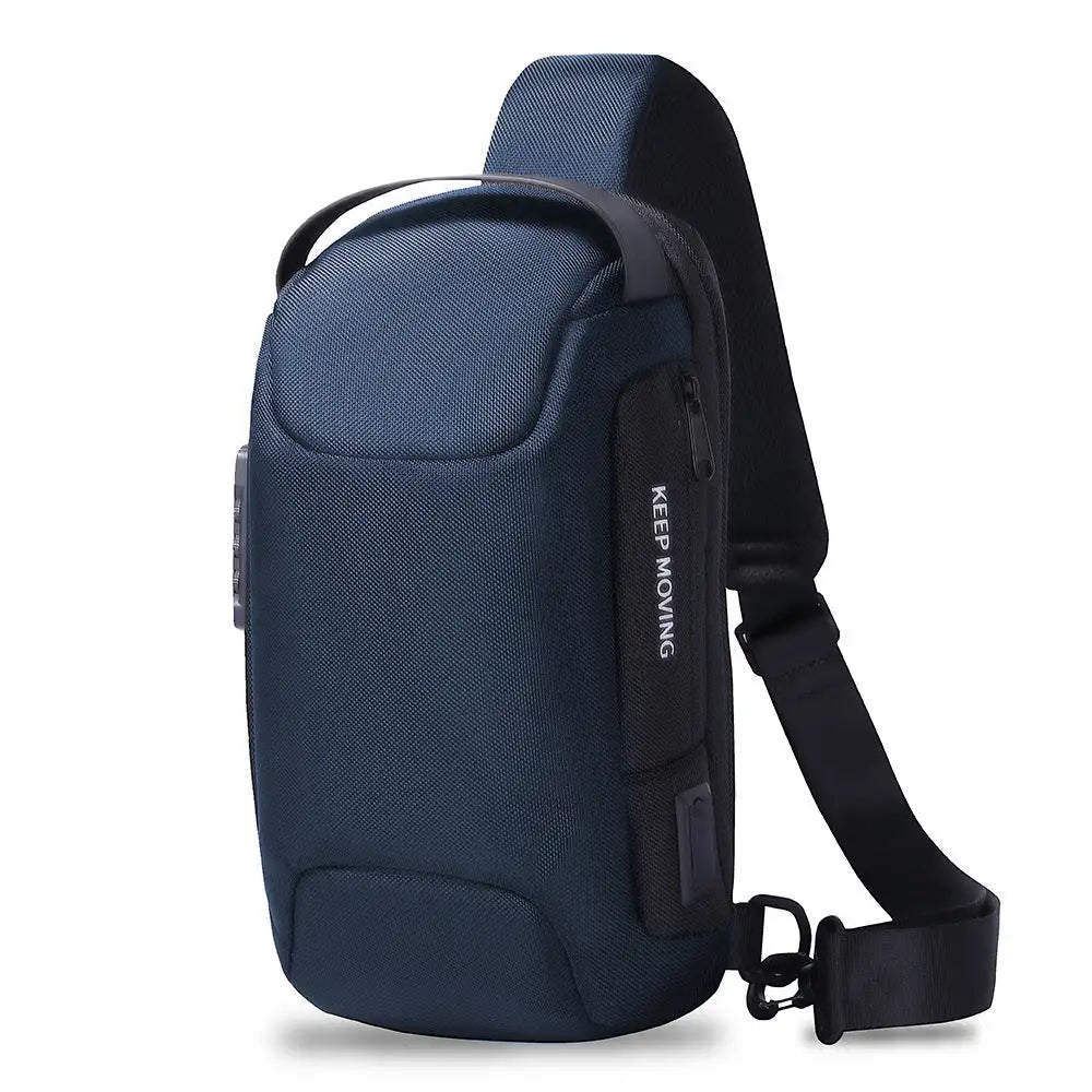 Men's Single Shoulder Bag for Summer, Cool Looking Waterproof Bag - SJB-DIAMOND ELITES