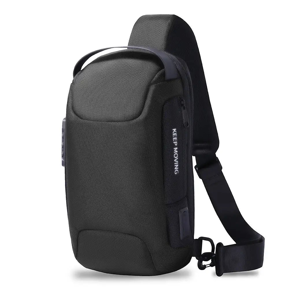 Men's Single Shoulder Bag for Summer, Cool Looking Waterproof Bag - SJB-DIAMOND ELITES