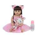 Baby Doll Reborn Baby Full Body Silicone Girl Doll Pi-Mart