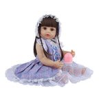 Baby Doll Reborn Baby Full Body Silicone Girl Doll Pi-Mart