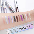 PHOERA Magnificent Metals Glitter and Glow Liquid Eyeshadow 12 Colors Lootquake LLC