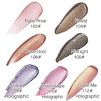 PHOERA Magnificent Metals Glitter and Glow Liquid Eyeshadow 12 Colors Lootquake LLC