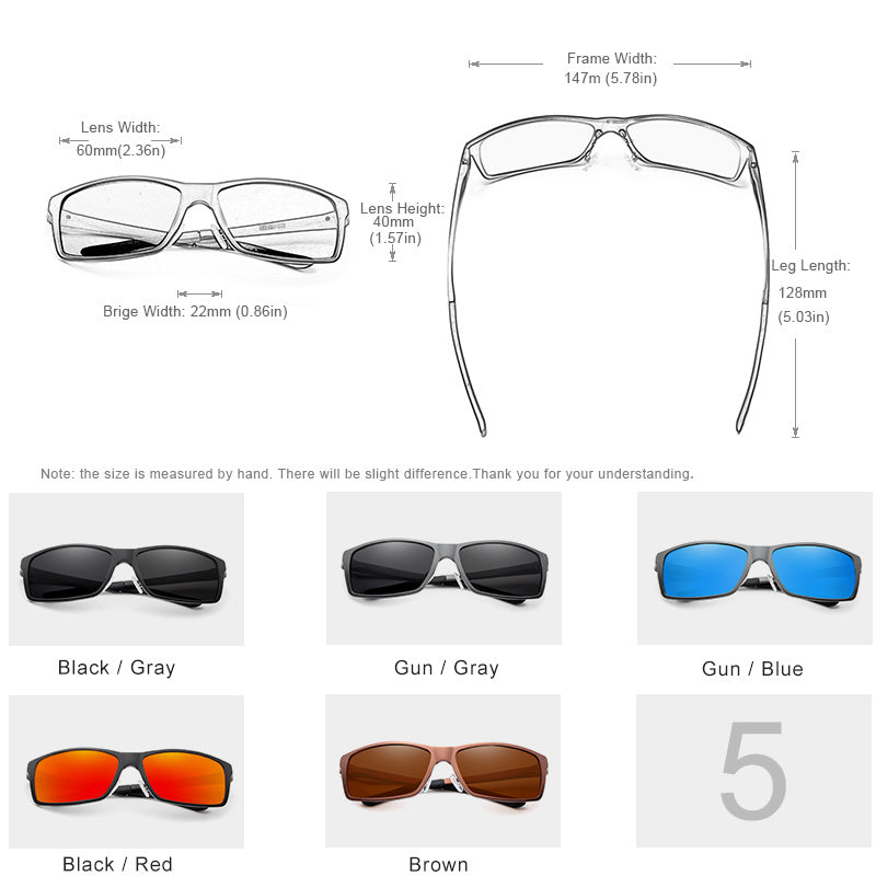Fashion Sunglasses Men Polarized Driving Eyewear For Men