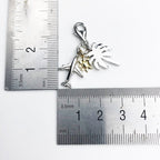 Palm Tree Sun Plane Pendant 925 Sterling Silver