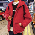 Korean Style Trendy Loose Hooded Padded Jacket Pi-Mart