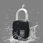 P3 Fingerprint Padlock Electronic Smart Padlock Non-Password Lock Household Locker anti-Theft Fingerprint Lock Pi-Mart