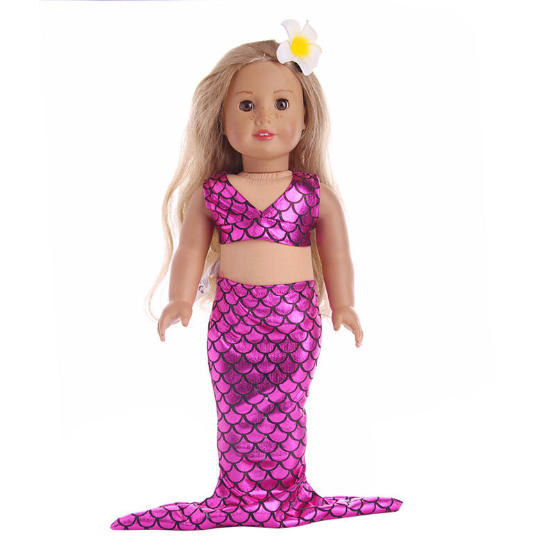 Doll Mermaid Swimsuit Pi-Mart