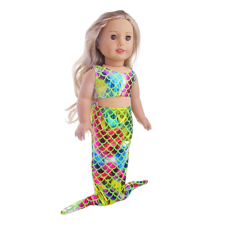 Doll Mermaid Swimsuit Pi-Mart