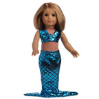 Doll Mermaid Swimsuit Pi-Mart