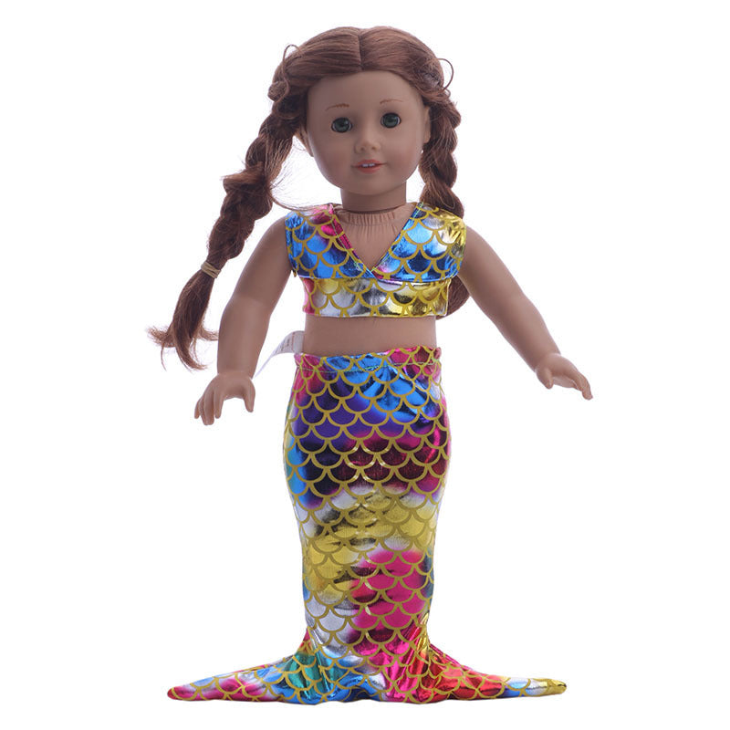Doll Mermaid Swimsuit Pi-Mart