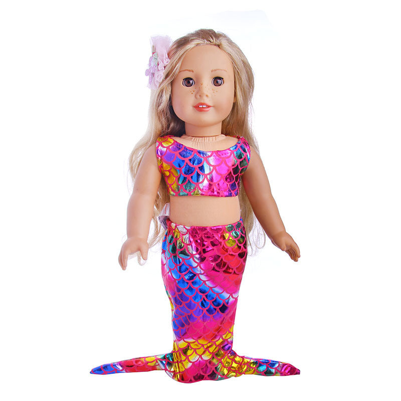 Doll Mermaid Swimsuit Pi-Mart