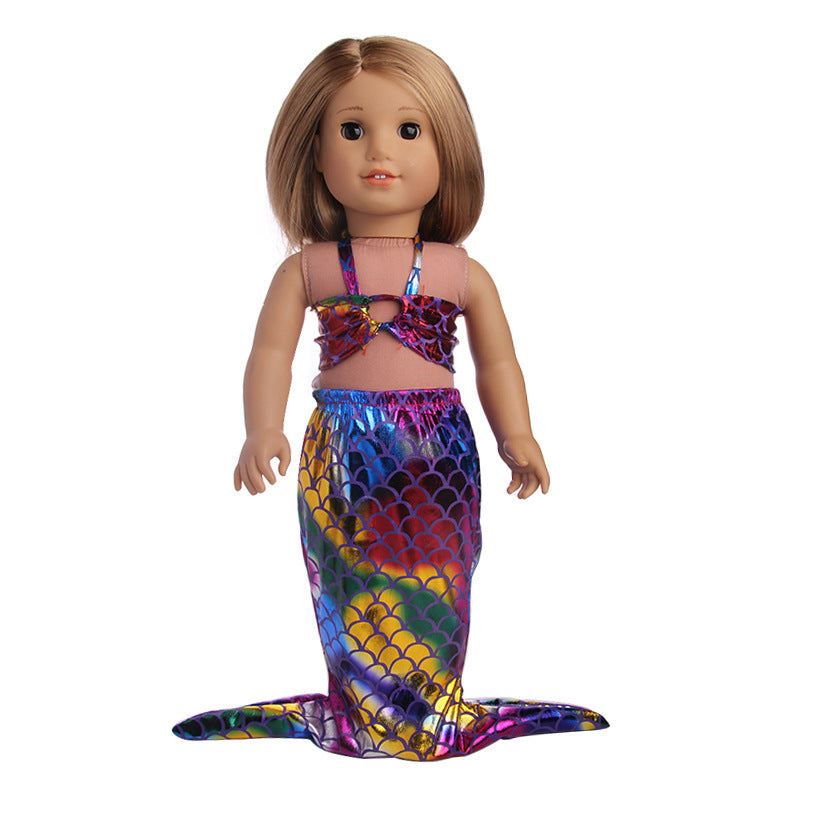 Doll Mermaid Swimsuit Pi-Mart