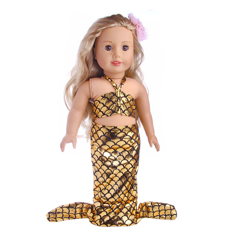Doll Mermaid Swimsuit Pi-Mart