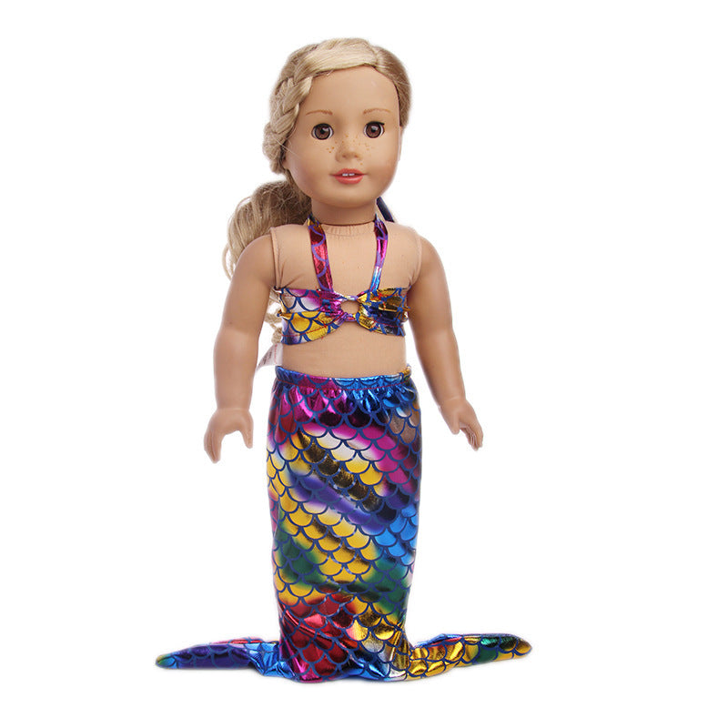 Doll Mermaid Swimsuit Pi-Mart