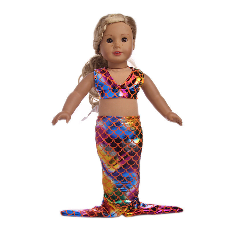 Doll Mermaid Swimsuit Pi-Mart