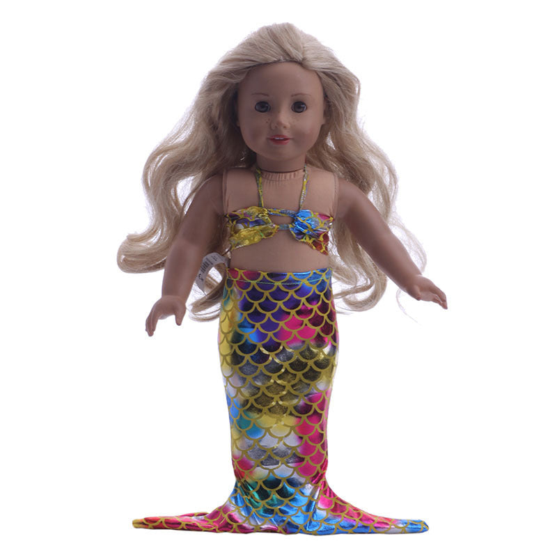 Doll Mermaid Swimsuit Pi-Mart