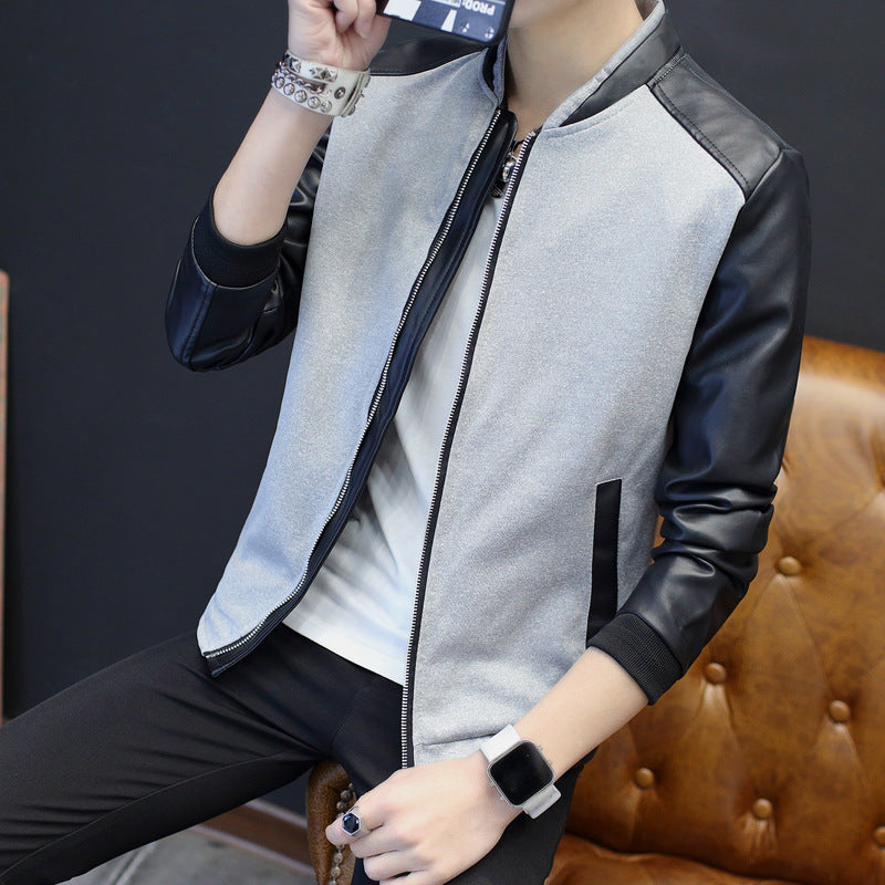 Autumn And Winter New Men's Leather Jackets Pi-Mart