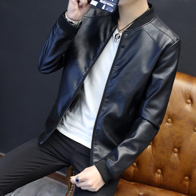 Autumn And Winter New Men's Leather Jackets Pi-Mart