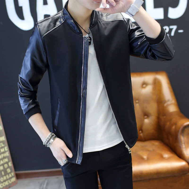 Autumn And Winter New Men's Leather Jackets Pi-Mart