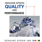 EPSON 702 DURABrite Ultra Ink High Capacity Black & Standard Color Cartridge Combo Pack (T702XL-BCS) Works with WorkForce Pro WF-3720, WF-3730, WF-3733
