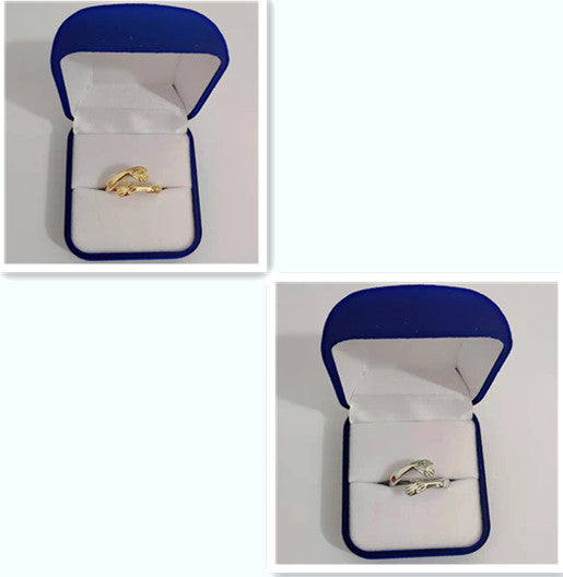 Simple And Creative Love Hands Embracing Ring Pi-Mart