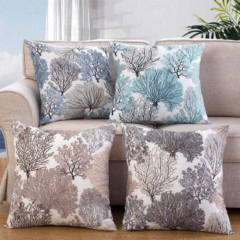 Nordic Classical Sofa Cushion Pillow Short Plush Sofa Cushion Pillow Pi-Mart