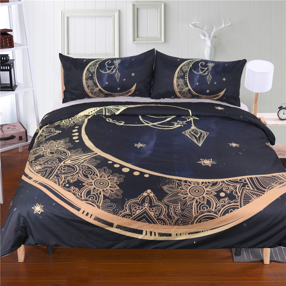 Hot-Selling Quilt Cover Three-Piece Set Can Be Customized Four-Piece Set Pi-Mart