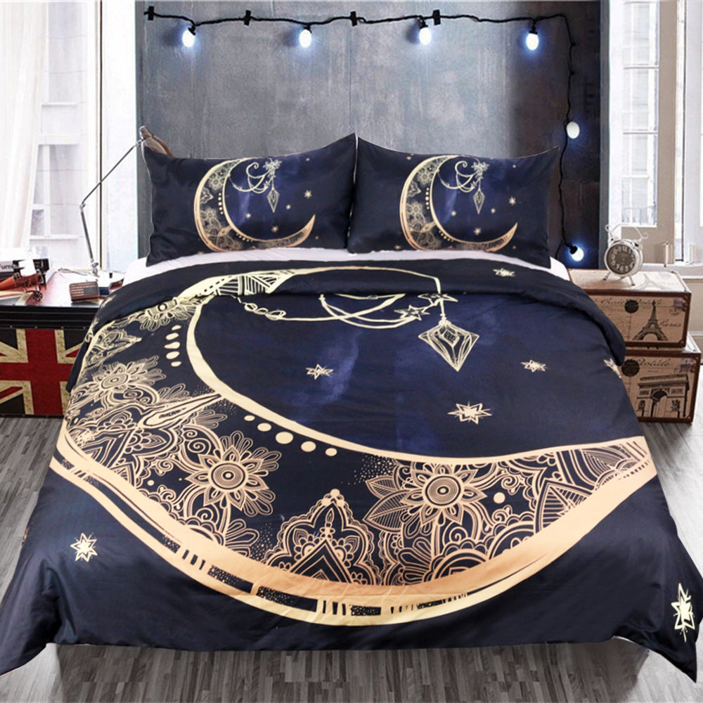 Hot-Selling Quilt Cover Three-Piece Set Can Be Customized Four-Piece Set Pi-Mart