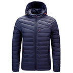 Hooded Cotton Jacket Men's Light Cotton Jacket