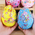Creative Easter Egg Painted Snow Mud Decoration Set Pi-Mart