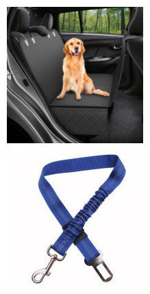Dog Car Seat Cover View Mesh Pet Carrier Hammock Safety Protector Car Rear Back Seat Mat With Zipper And Pocket For Travel Pi-Mart