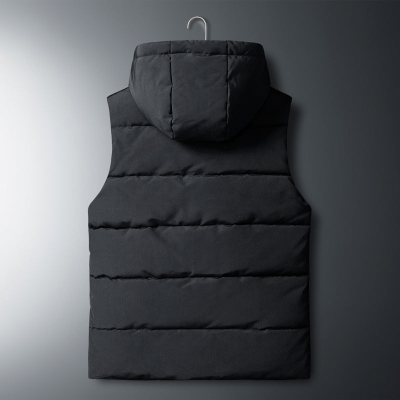 Men's Sports Waistcoat Fat Thickened Warm Plus Size Vest For Men