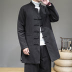 Retro Padded Jacket Chinese Style Disc Buckle Tang Suit