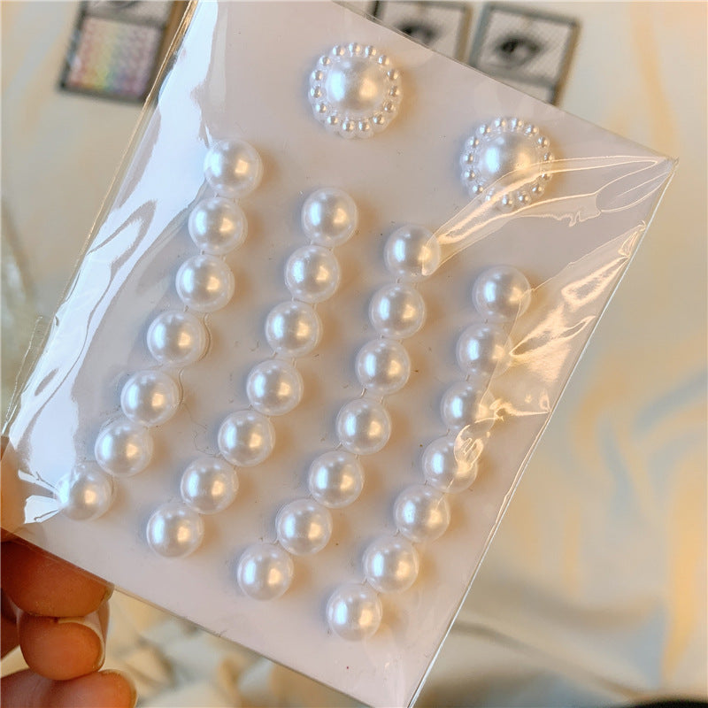 Eye And Face Decoration Patch Makeup Sticker Pearl Veneer Eye Makeup Pi-Mart