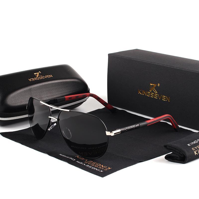 Summer Luxury  Aluminum Magnesium Men's  Retro Aviation Popular Sunglasses Polarized Men Mirror Glasses oculos  Eyewear Accessories For Men - SJB-DIAMOND ELITES