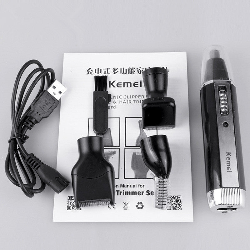 Electric Nose Hair Device 4 In 1 Set Charging Multi-Function Set Razor Trimmer Pi-Mart